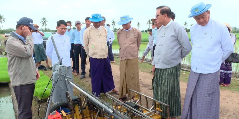 Comparative demonstration: MoALI Union Minister observed demonstration ...