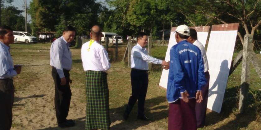 Election in Wakema : MOIP Union Minister visits polling booths in ...