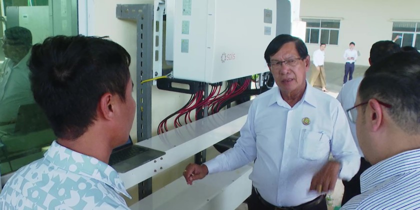 Rice Export Zone : Solar-power installed at modern rice mill | Myanmar ...