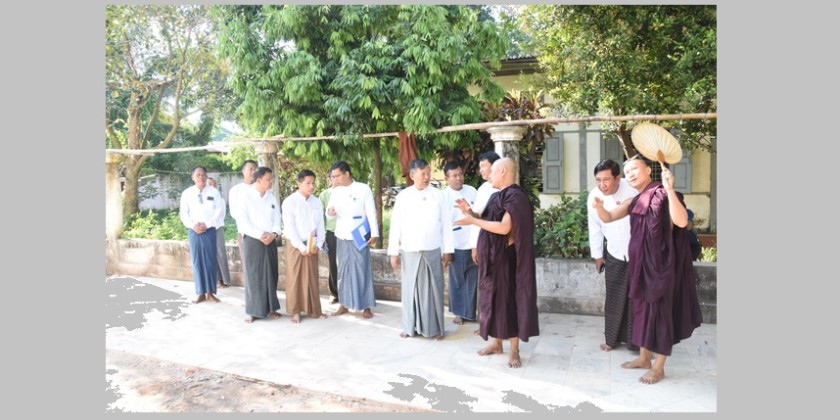 Renovation Works: MORA Union Minister inspects pagoda renovation ...
