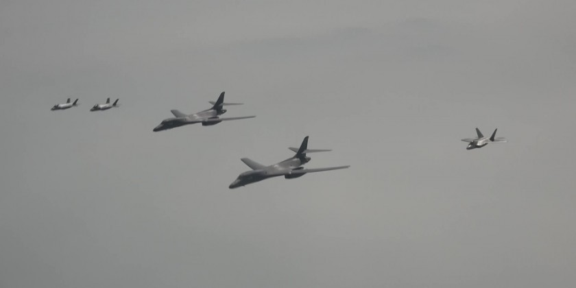 South Korea and US in air drills over Yellow Sea | Myanmar International TV