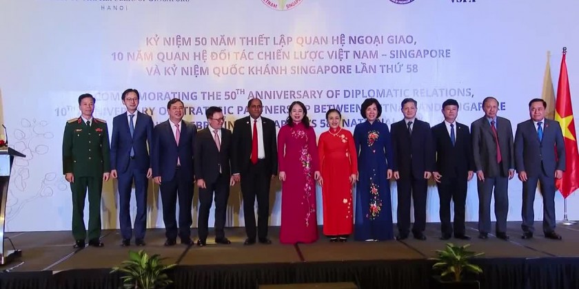 50 years of Vietnam - Singapore diplomatic ties celebrated | Myanmar ...