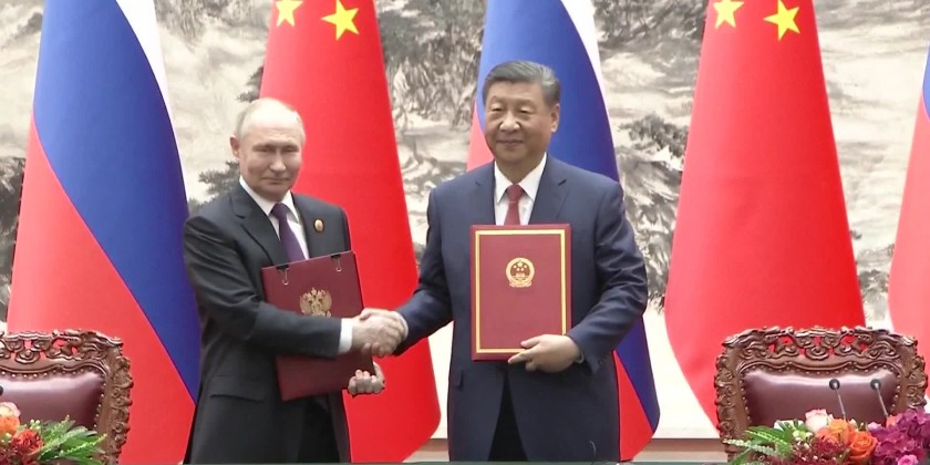 Xi, Putin attend signing ceremony of cooperation documents | Myanmar ...
