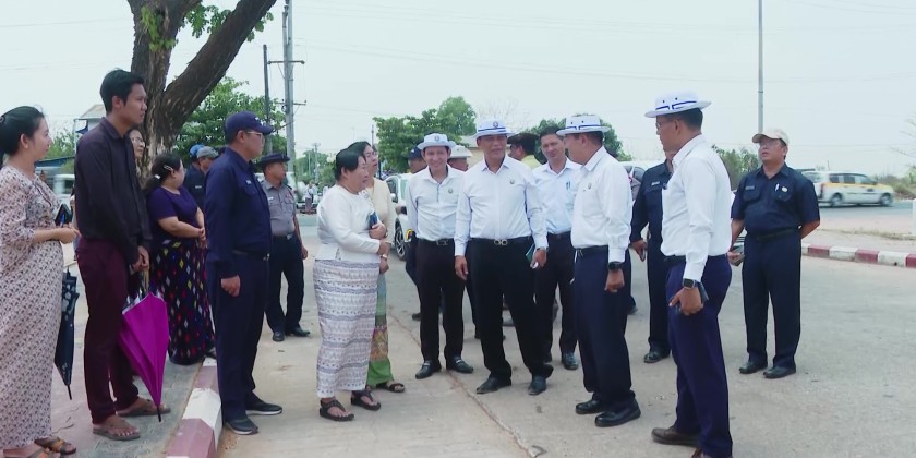 Regional Development: Yangon Region Chief Minister inspects development ...
