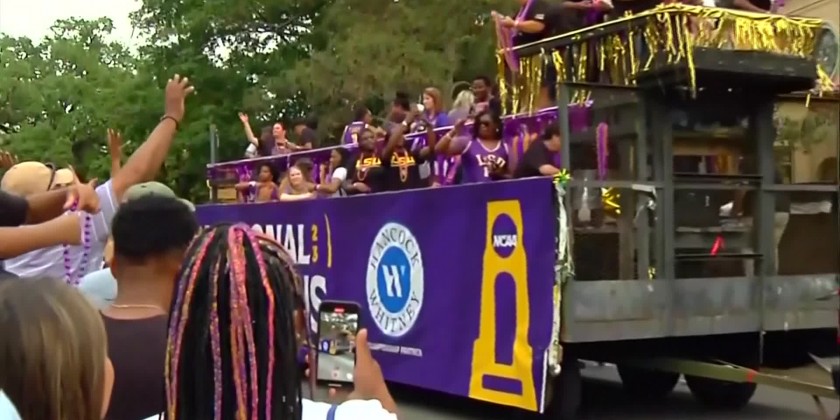 LSU hosts championship parade Wednesday | Myanmar International TV