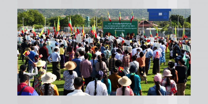 Citizens Rally for Peace : Thousands of peace advocates express ...