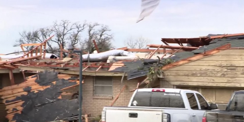 Severe storms damage homes in North Texas | Myanmar International TV